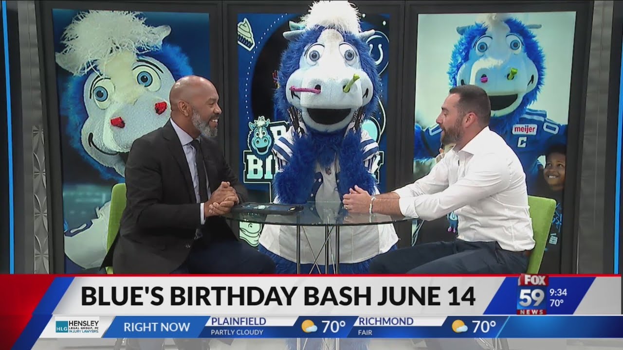 Colts to Host Inaugural 'Blue's Birthday Bash' Friday, June 14