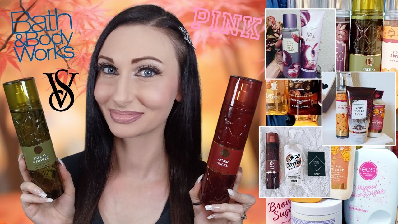 Trying ✨️NEW✨️ Everyday Luxury Fragrances💎 Inner Angel & Free as a Flower🍎🌸 | Bath & Body Works, VS+
