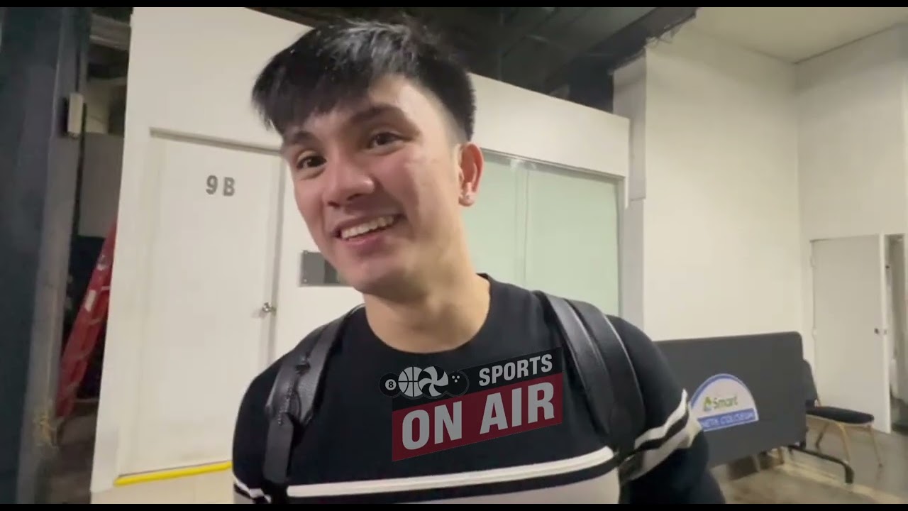 ADRIAN NOCUM KAY JAYLEN JOHNSON: mabait yan, maayos yan. Siguro napikon lang sya kanina