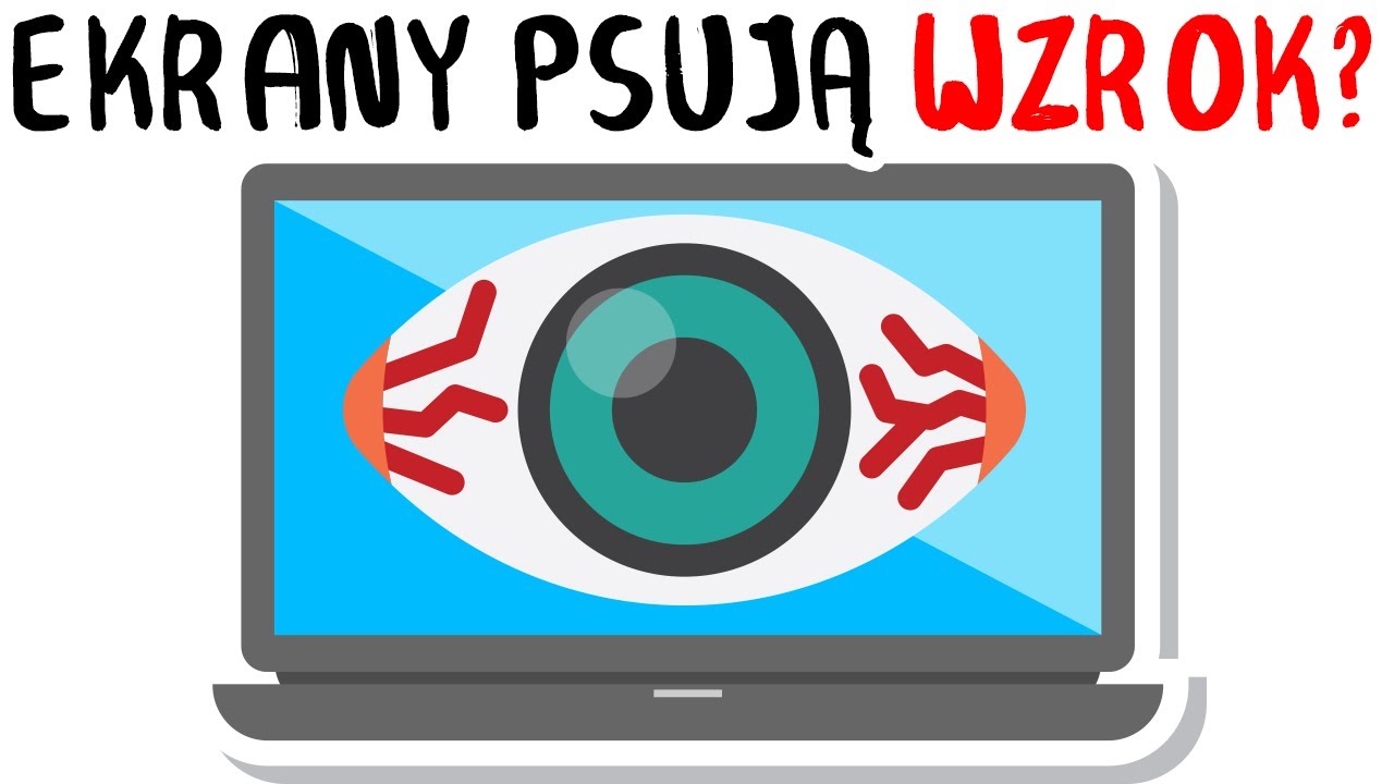 Czy od KOMPUTERA PSUJE SIĘ WZROK? | WIELKIE PYTANIA
