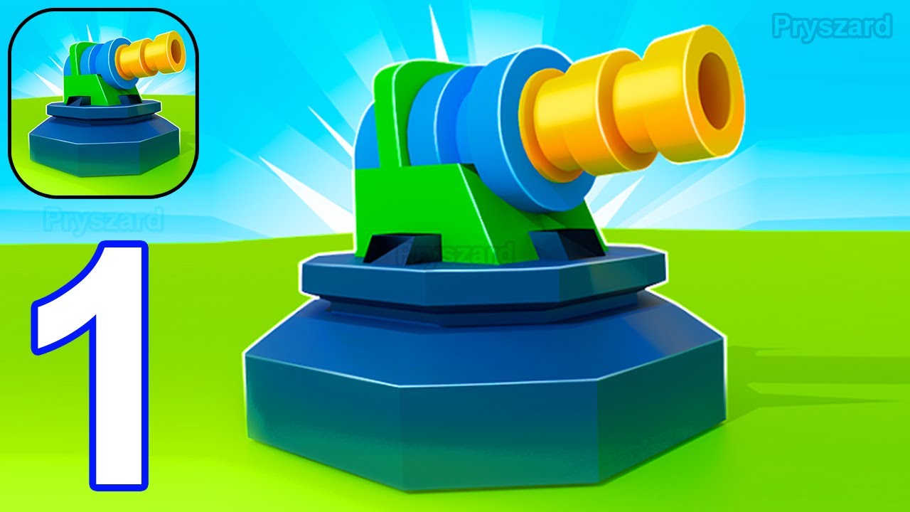 Shooting Towers: Merge Defense - Gameplay Walkthrough Part 1 Merge Tower Defense (iOS, Android)