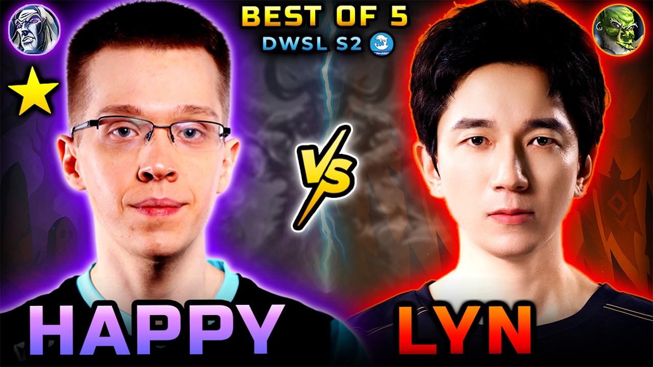 It's FINALLY Happening! 🔥 Happy vs Lyn (Bo5) DWSL S2 🐬 DAY 35