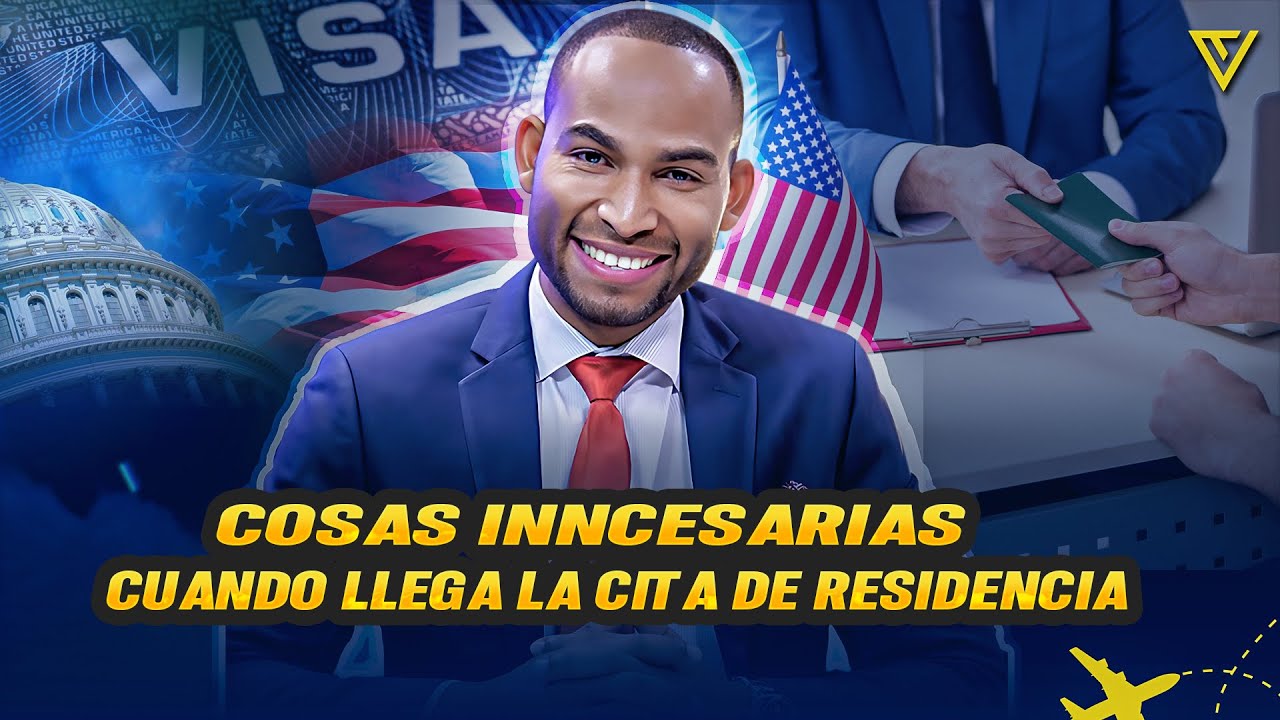 Lo que debes hacer cuando llega la cita de residencia!! Toca Viajar te explica