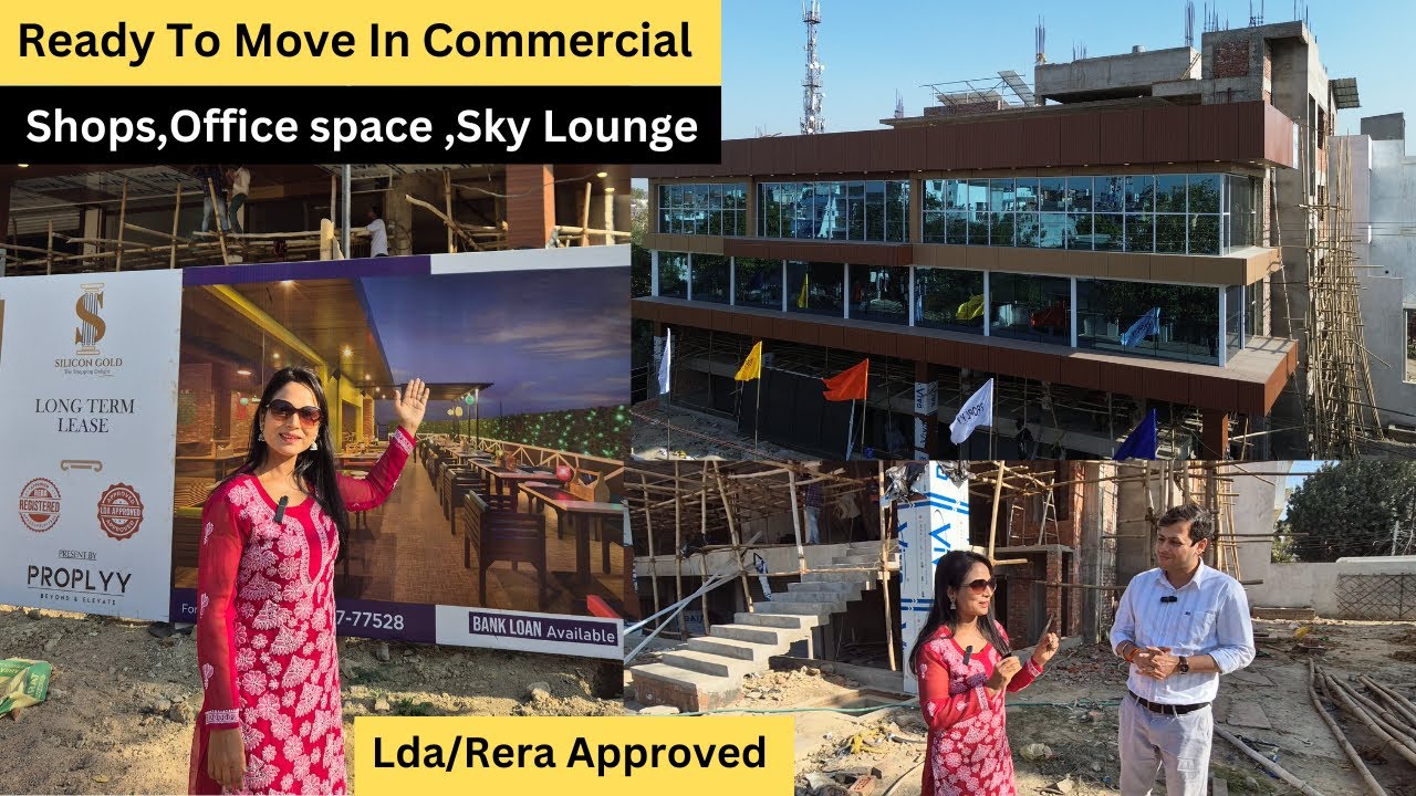 Buy Commercial Space In Lucknow | Shops, Office Space & Sky Lounge  | @SimplyShilpi
