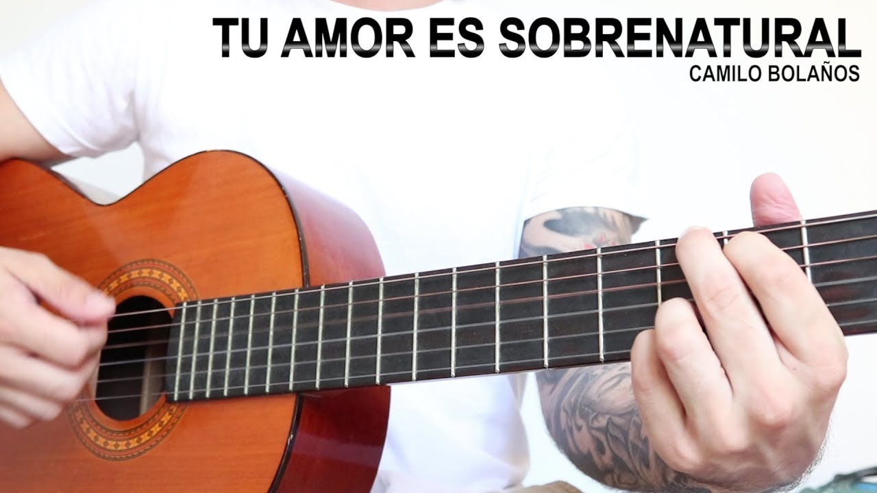 Tu amor es sobrenatural - New Wine - Cover con acordes