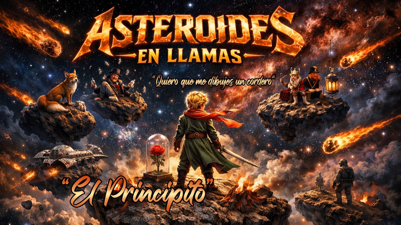 Asteroides en Llamas | El Principito | Ecos Del León Errante