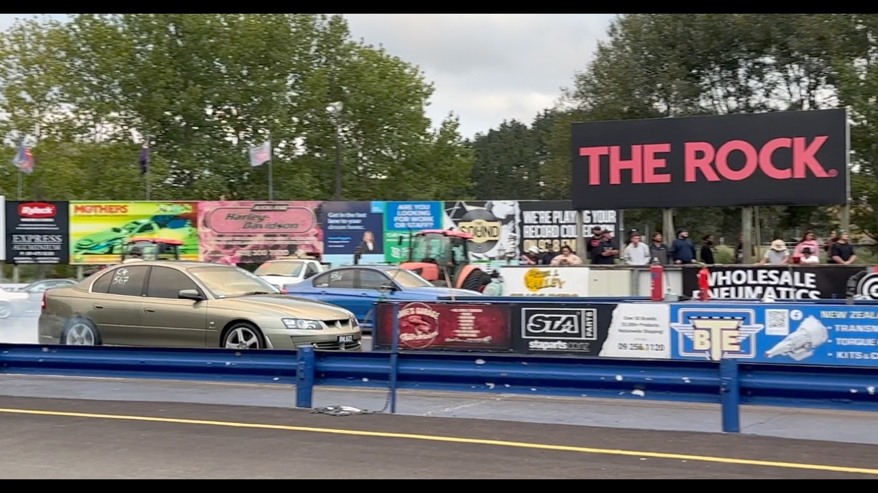 TESTING MY STOCK LS1 HSV SENATOR AT THE DRAG STRIP!