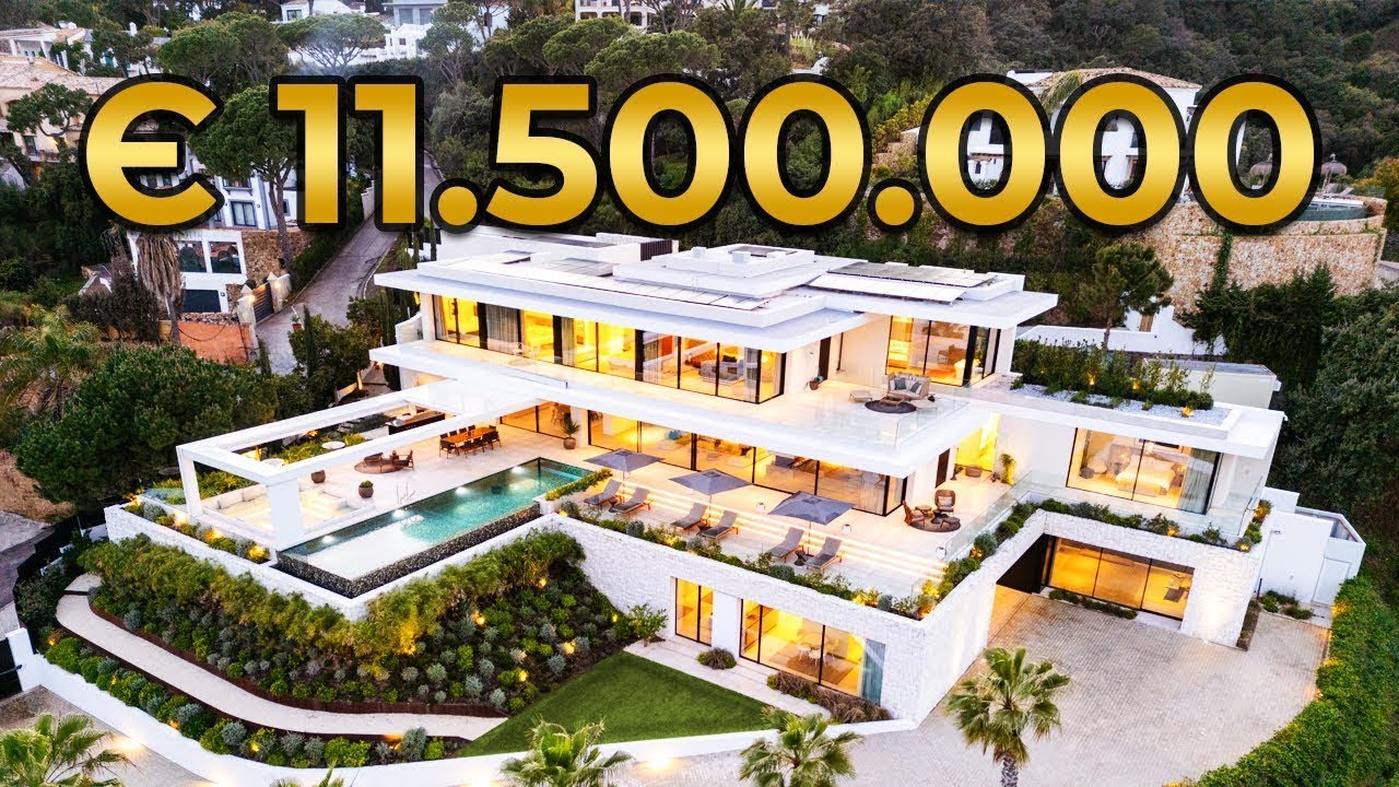 Touring € 11.5M Masterpiece Villa for Sale in Marbella Spain | Villa Sienna | Zimmer Estates