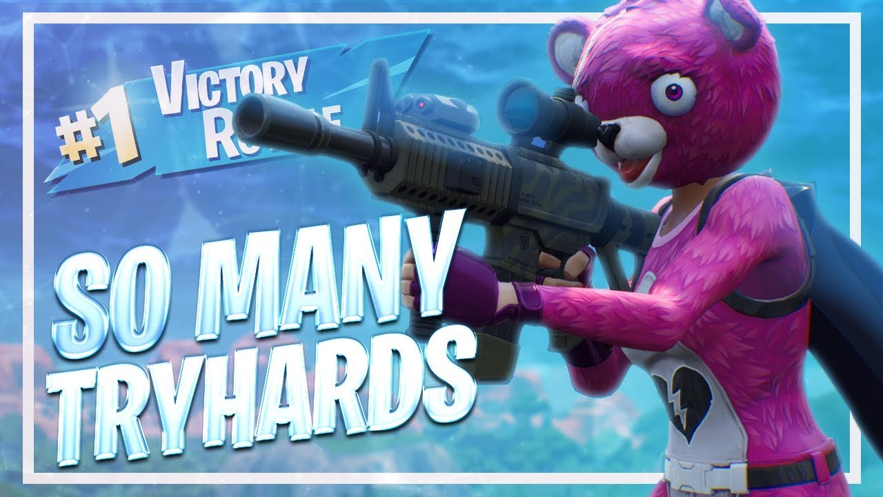 SO MANY TRYHARDS IN THIS GAME... (Fortnite: Battle Royale) - FaZe SpaceLyon