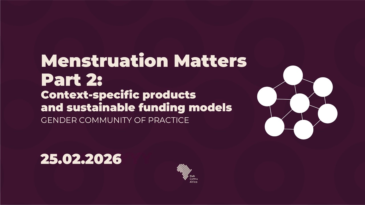 Menstruation Matters Part 2: Context-specific products and sustainable funding models
