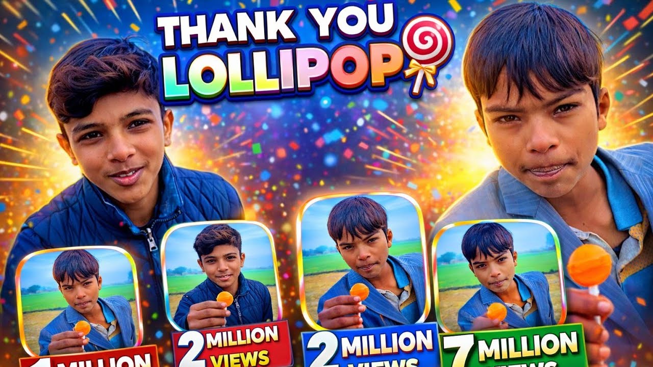 Full Intartainment Thank You lollipop 😭