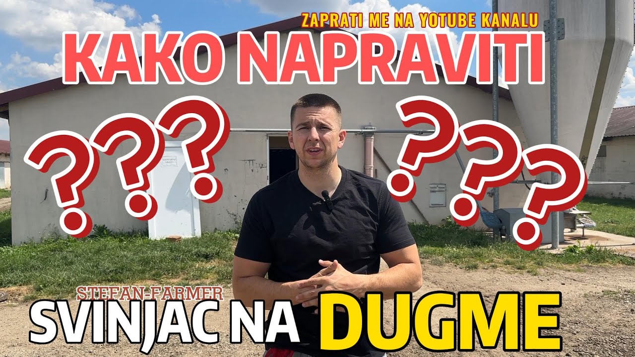KAKO NAPRAVITI SVINJAC NA DUGME !!!