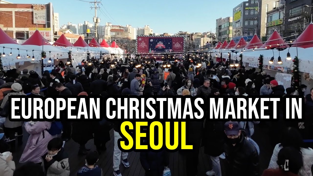 European Christmas Market is Here in Seoul, Korea