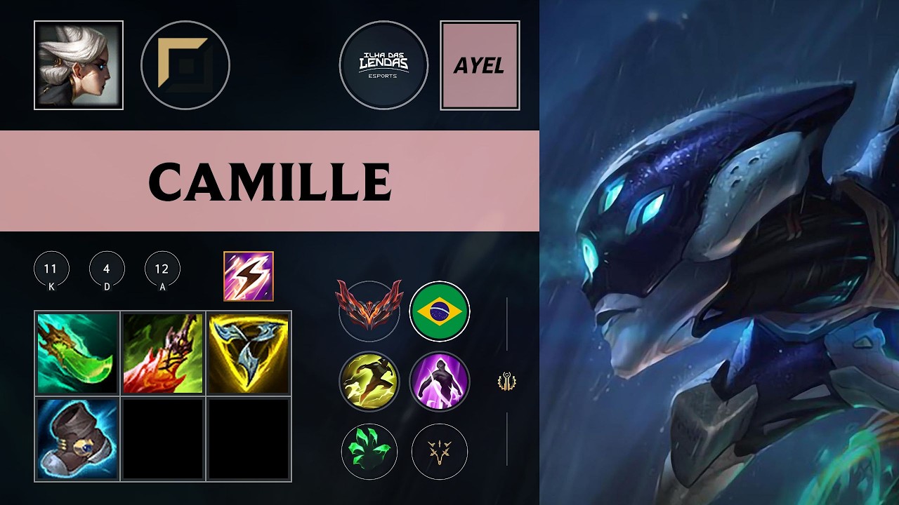 (IDL Ayel) Camille Top vs Garen - BR Grandmaster Patch 26.10