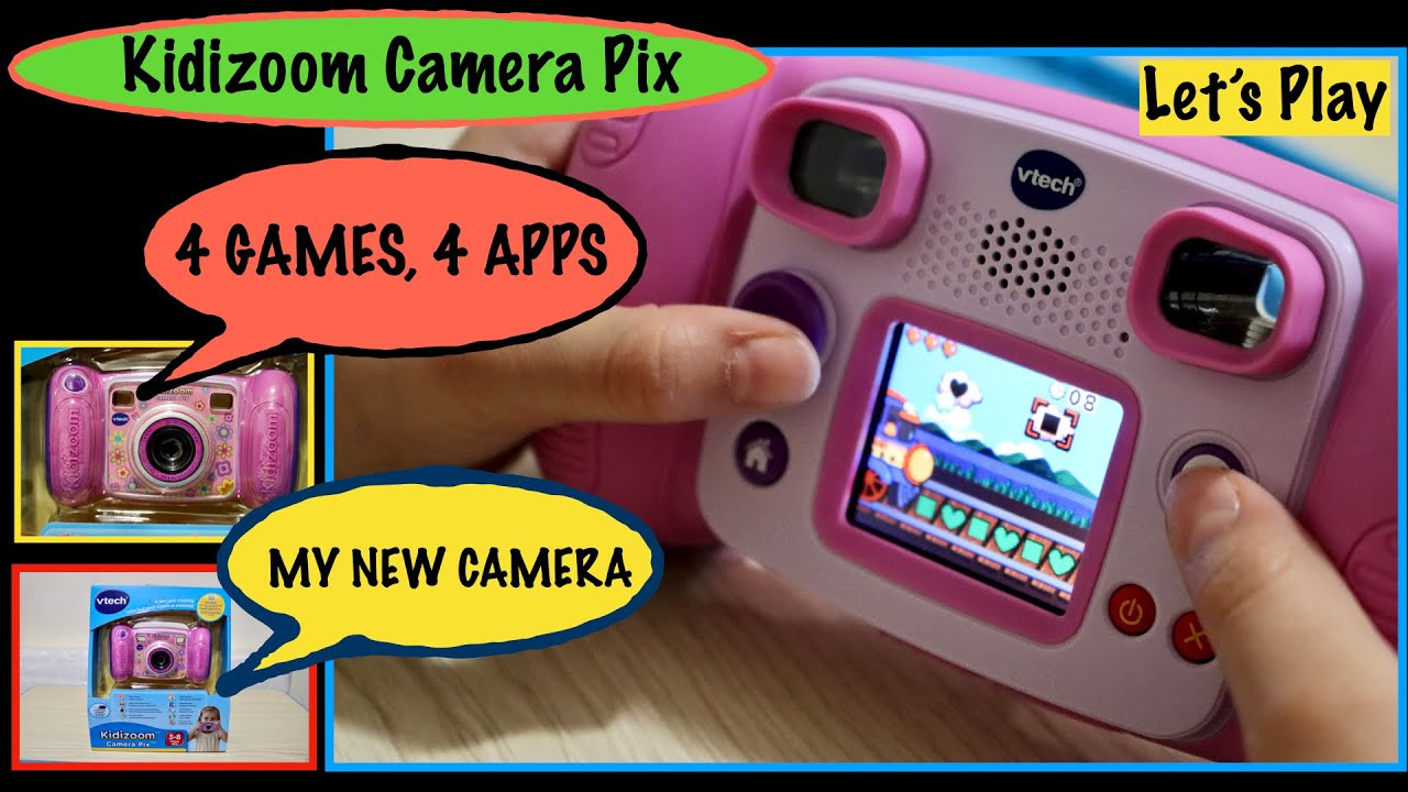 vtech Kidizoom Camera Pix Review Pink !!