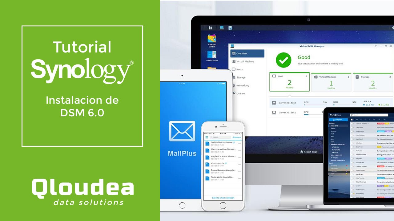 1. Instalar DSM 6.0 de Synology desde cero - Tutorial