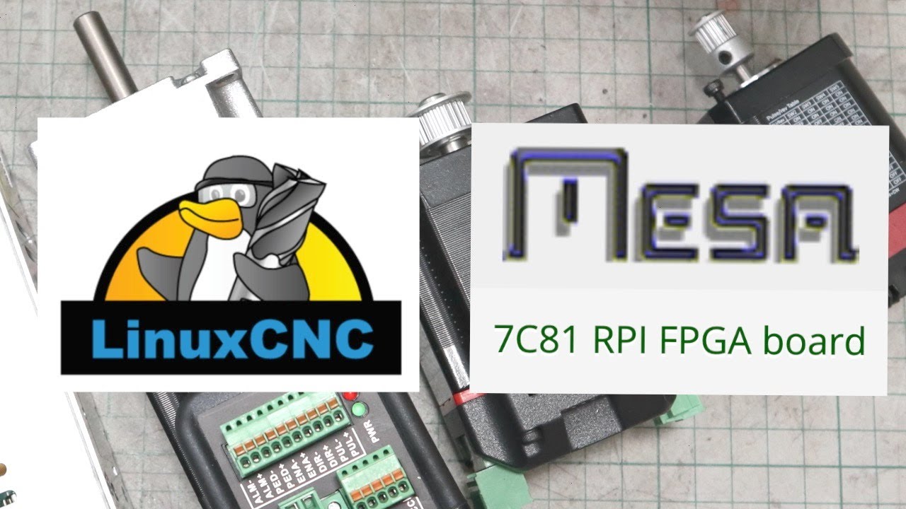 Настройка LinuxCNC Raspberry Pi4 и Mesa 7c81