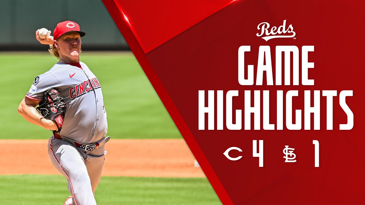 Reds vs. Cardinals Game Highlights (6/22/25) | MLB Highlights