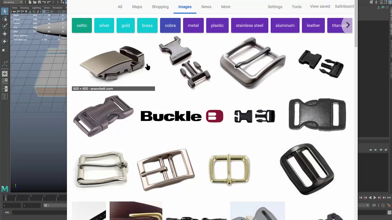 21 bullet belt maya modeling