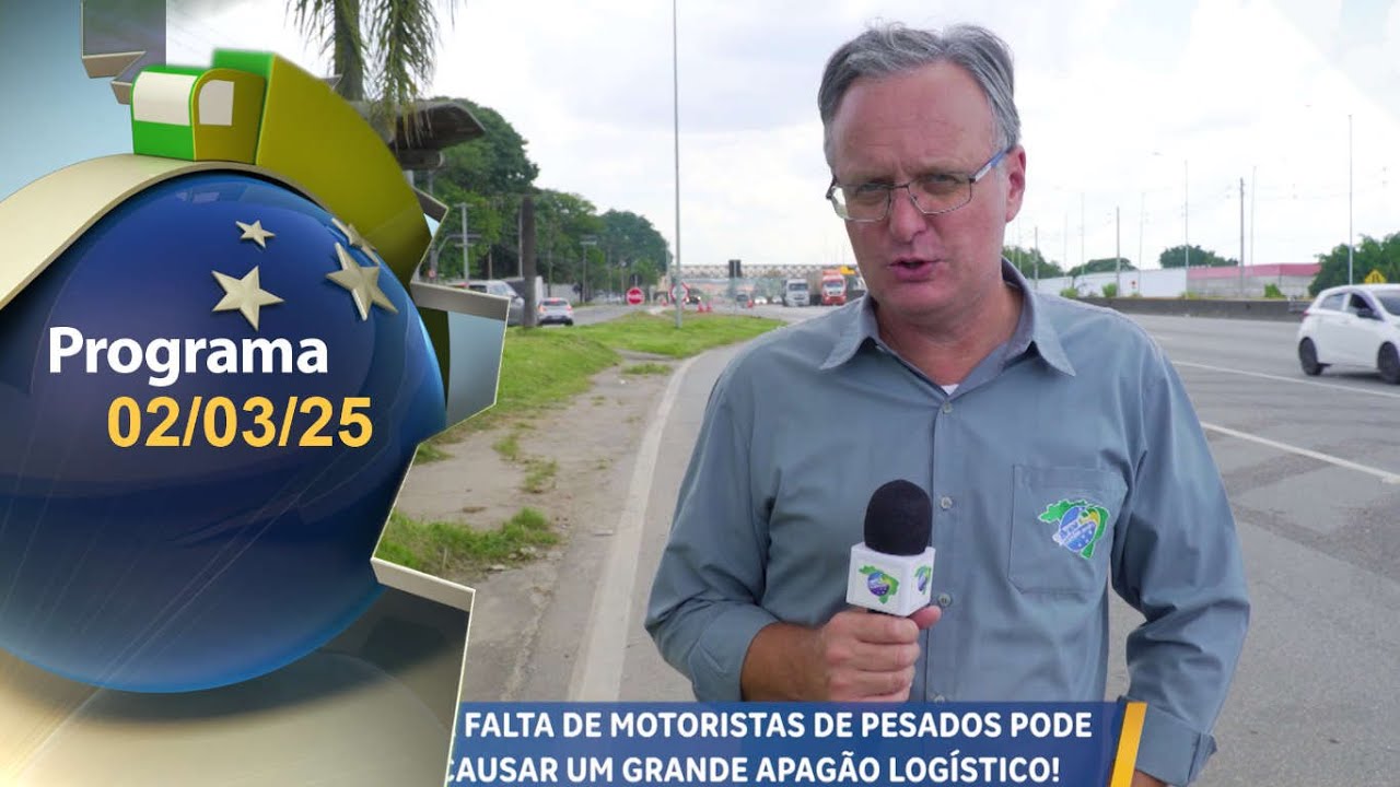 A falta de motoristas pode causar um apagão logístico
