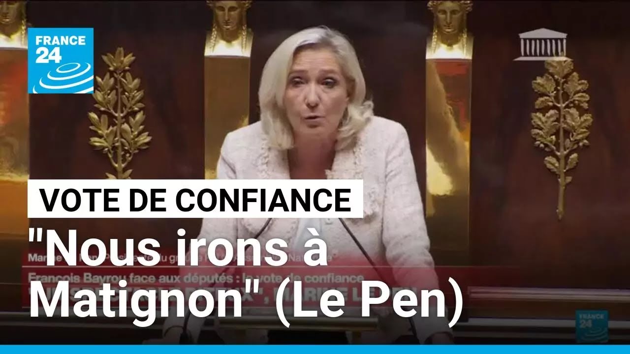 Vote de confiance : 