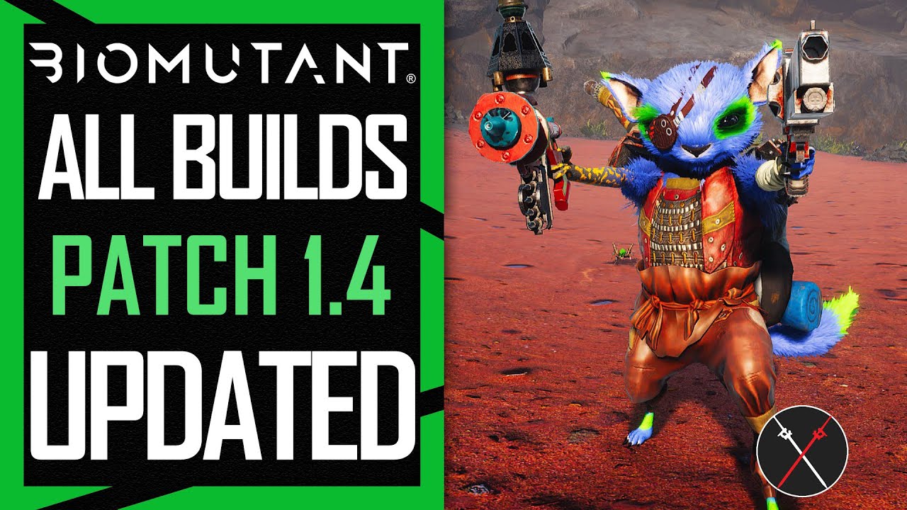 Biomutant Patch 1.4 Build Update: OP PSI-FREAK CHANGES, GIGA CHAD MELEE BUFF, DEAD-EYE NERFS