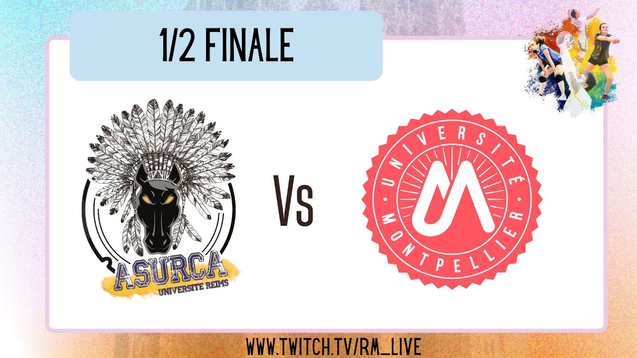 1/2 Finales | AS URCA - Montpellier | CFU Volley 4x4