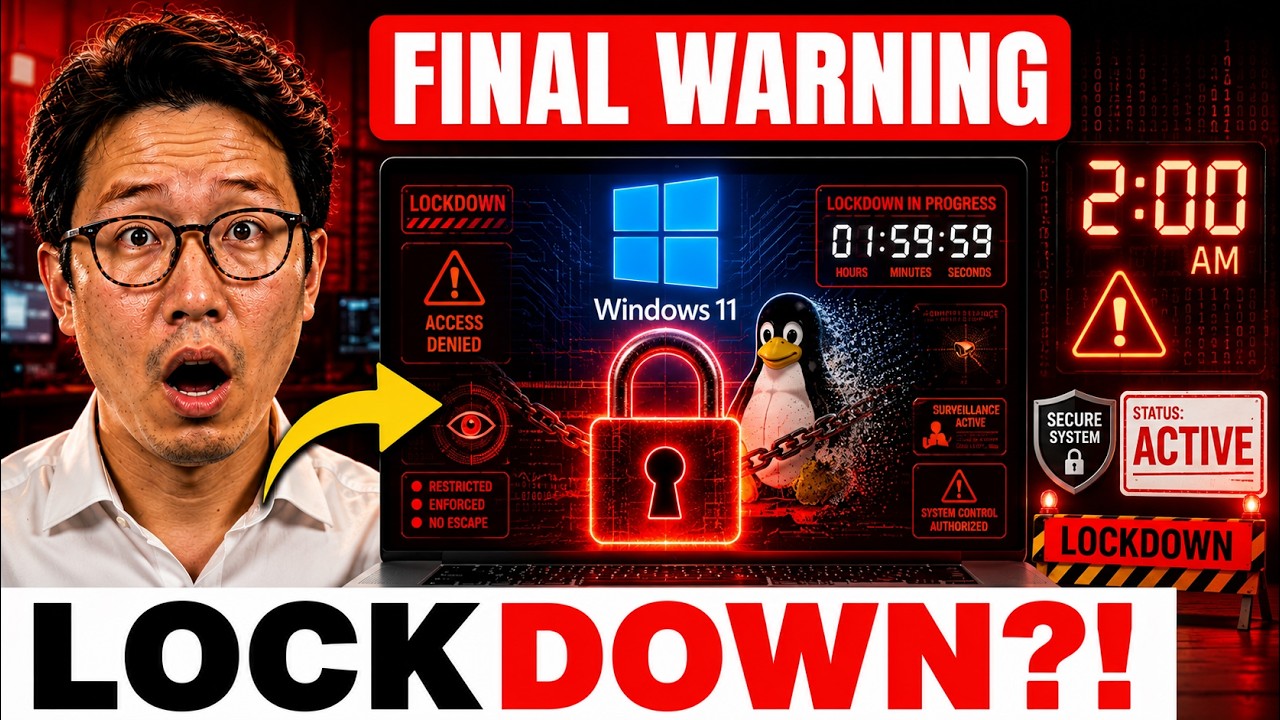 Final Warning: Windows 11 Silent Lockdown Starts Tomorrow at 2 AM.