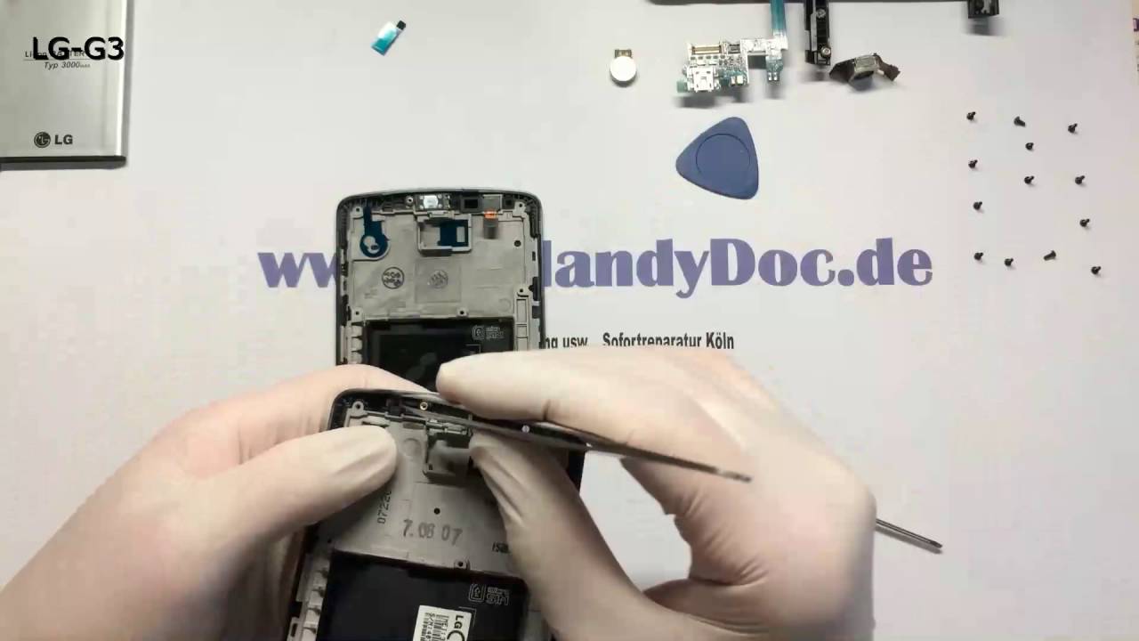 LG G3 Display wechseln tauschen reparieren replacement repair tamiri değişimi