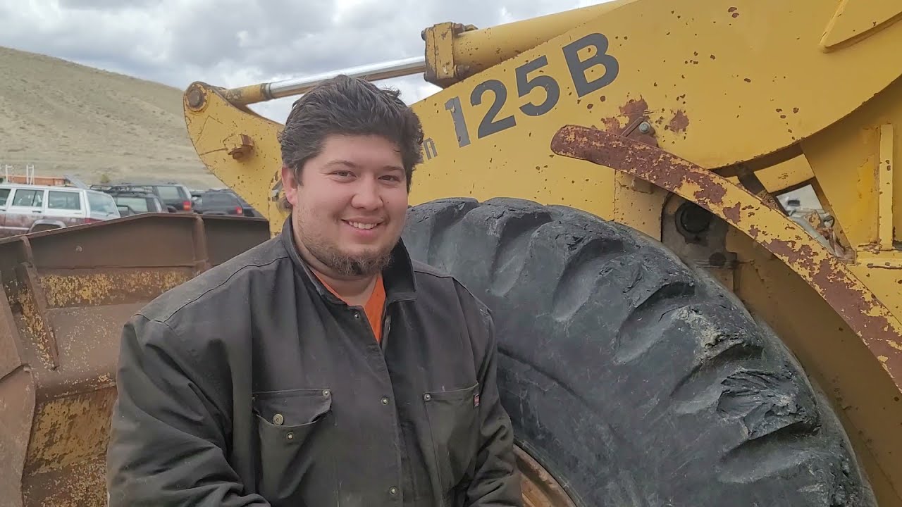 Clark Michigan 125B Wheel Loader 4X4 ROPS WATCH VIDEO Part 1