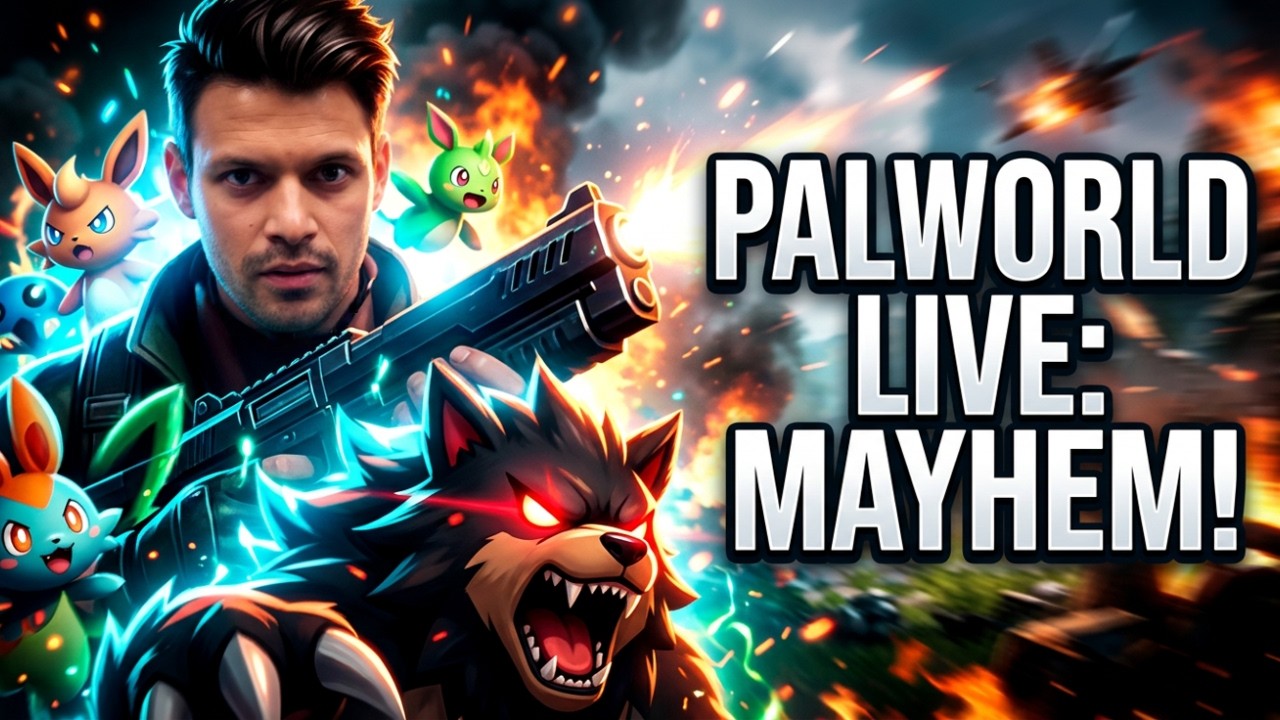 PALWORLD LIVE 🔥 Catching, Fighting & Surviving!