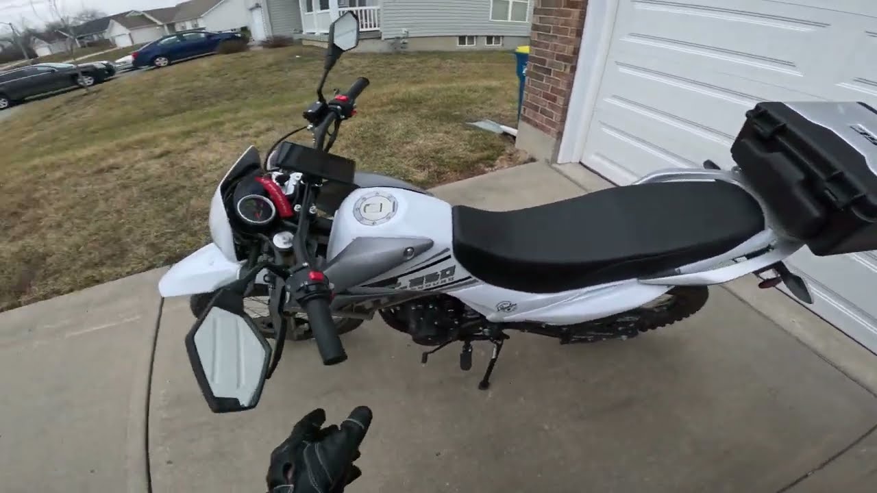 Chin Mount Test Ride | CSC T250 | Dual Sport Motorcycle