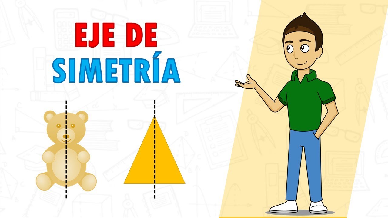 EJE DE SIMETRIA Super fácil - Para principiantes