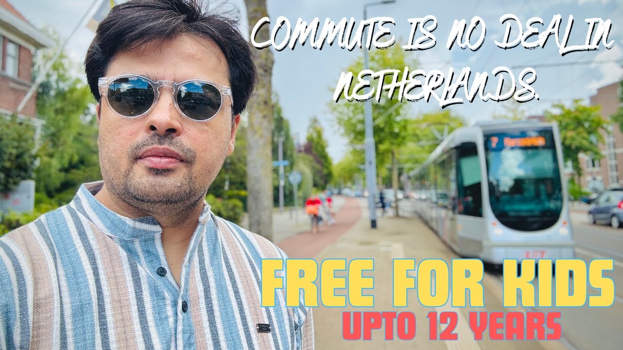 Commute is no deal in Netherlands - free for kids up to 12 years