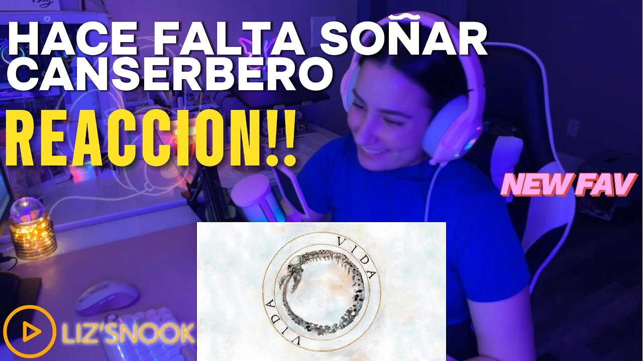 HACE FALTA SOÑAR - CANSERBERO. REACCION!!