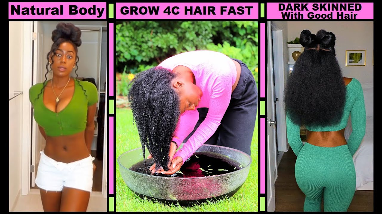 How I Lost 40 Pounds FAST & Grew Long 4C Hair - People Treat Me Differently Now!