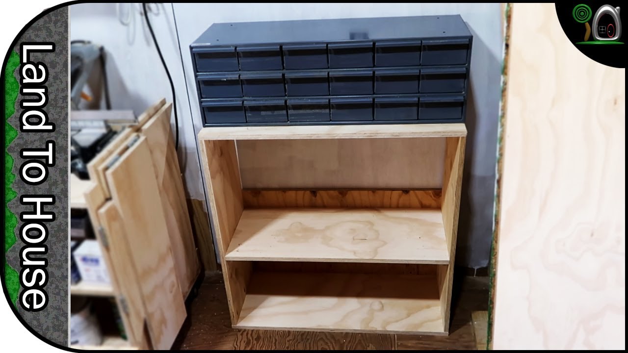 Metal Storage Shelf - Build a Workshop #63