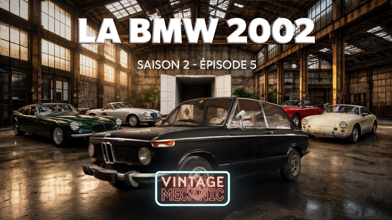 VINTAGE MECANIC : LA BMW 2002