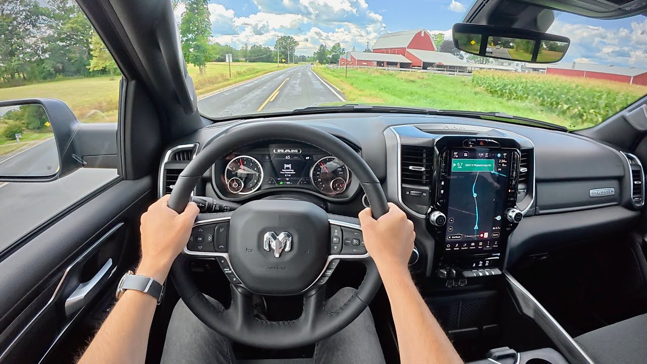 2026 Ram 1500 5.7L Hemi V8 - POV Street Driving Impressions