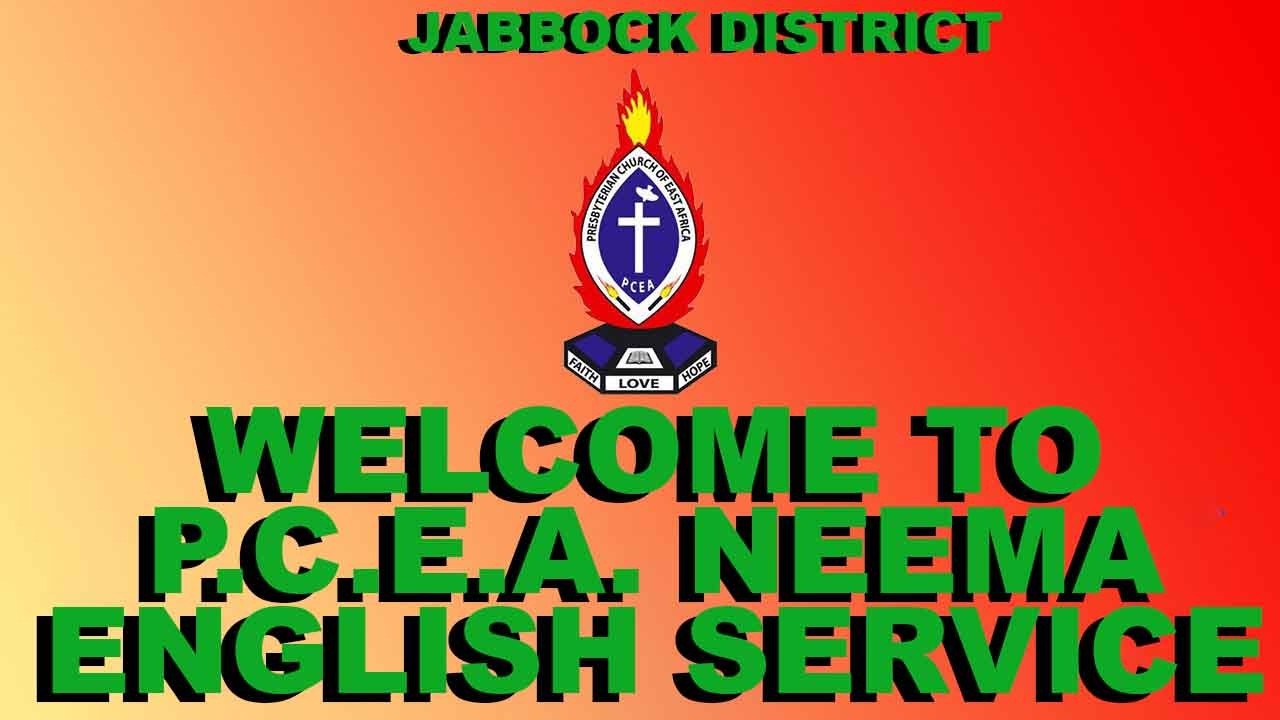 PCEA NEEMA ENGLISH SERVICE