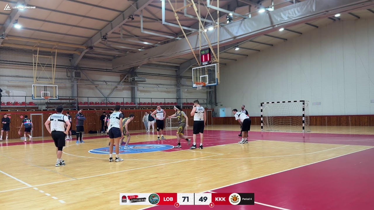 Leva Obala Beograda vs KK Košnica | round 13  | WEST LIGA | 2025/26