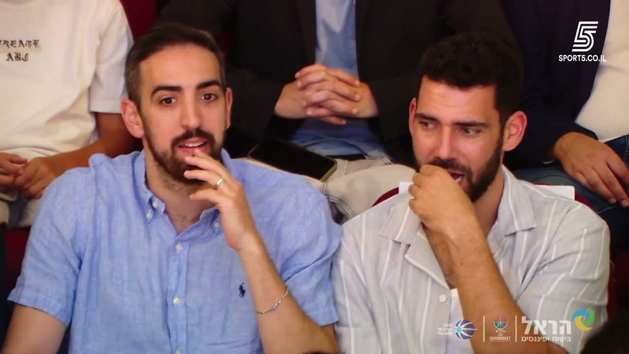 מאחורי הקלעים של הפקת פרומו ערוץ הספורט - הפתעה לנבחרת ישראל בכדורסל