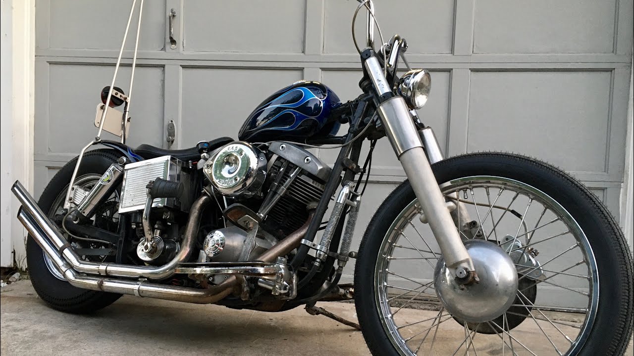 Лопатоголовый или головоломный? У старых Harley-Davidson свой разум.