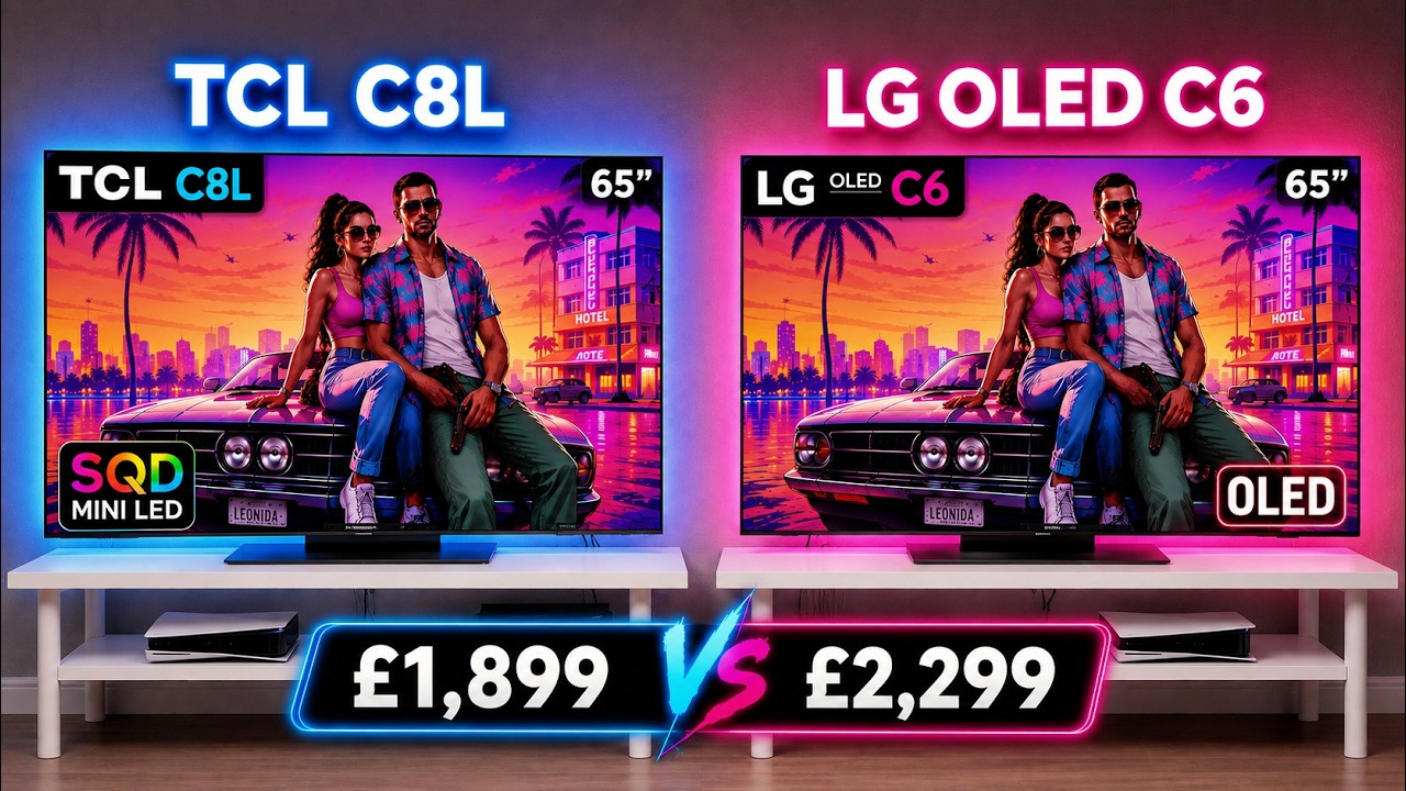 TCL C8L против LG OLED C6 &mdash; SQD-Mini LED лучше, чем OLED?