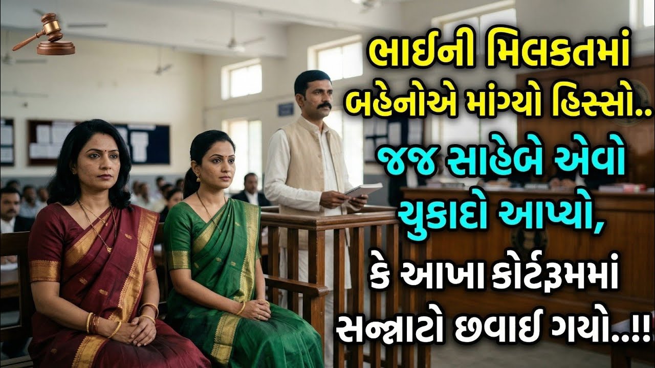 જ્યારે બહેનોએ માંગ્યો પોતાનો હક | કોર્ટમાં સંભળાવ્યો એવો ફેંસલો જેણે ચોંકાવી દીધા | Emotional Story