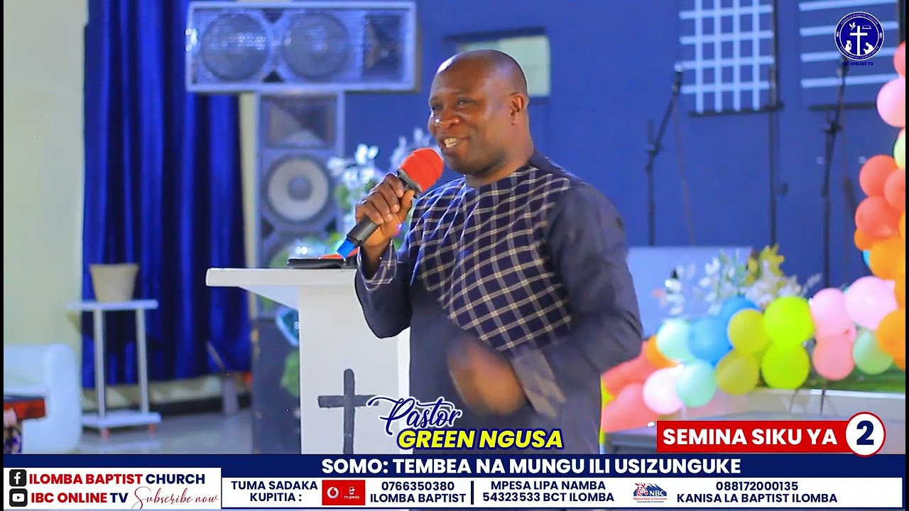 PASTOR GREEN NGUSA /BADILI MTAZAMO WAKO WA KULISIKIA NENO NA KULIFANYIA KAZI /SEMINA