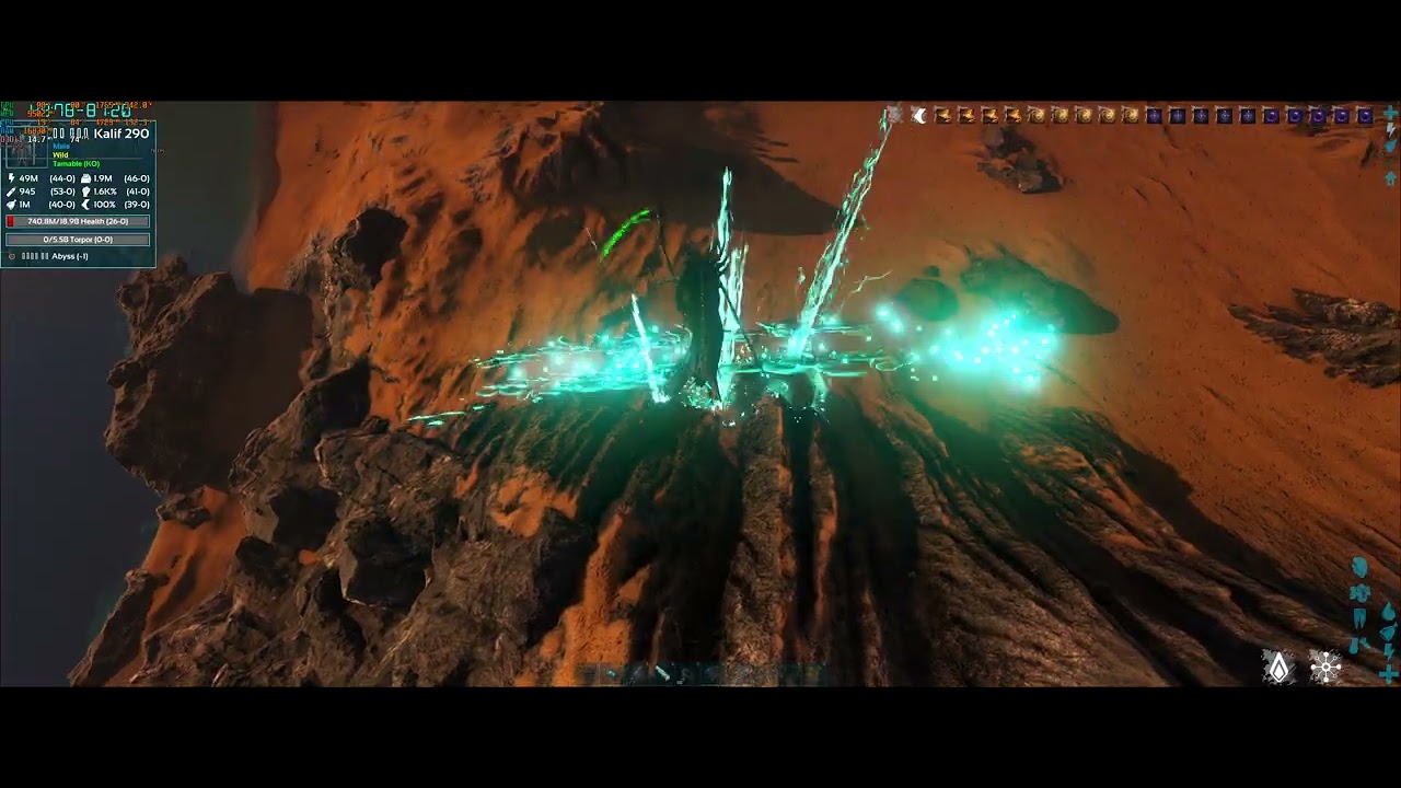 ARK:ABYSS MOD HOW TO TAMED KALIF