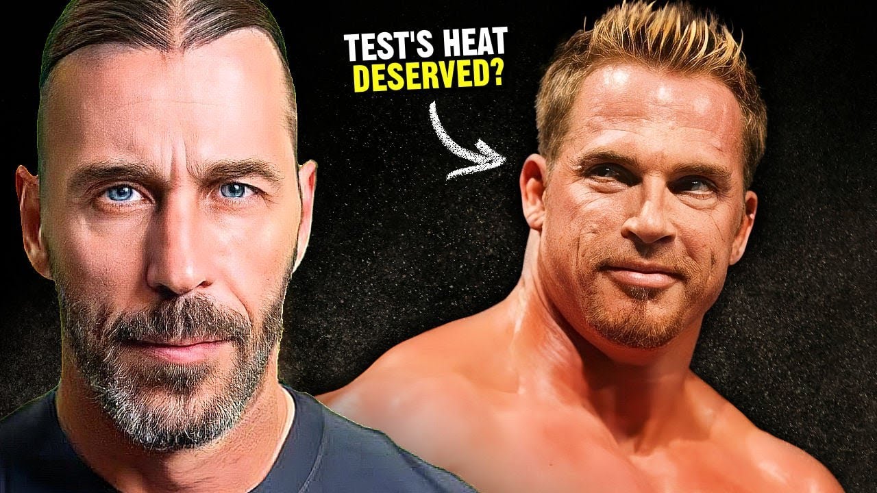 Why Test Had Heat in WWE