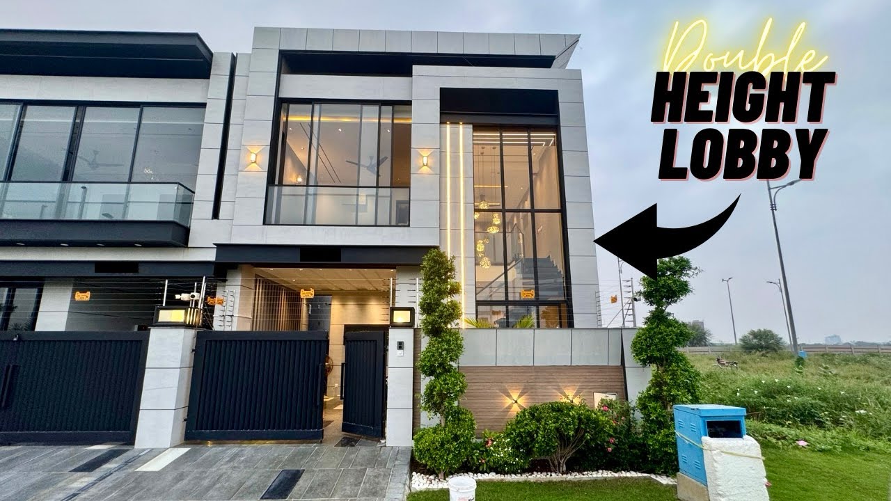 5 Marla Designer House with Double Height Lobby For Sale in DHA Lahore
