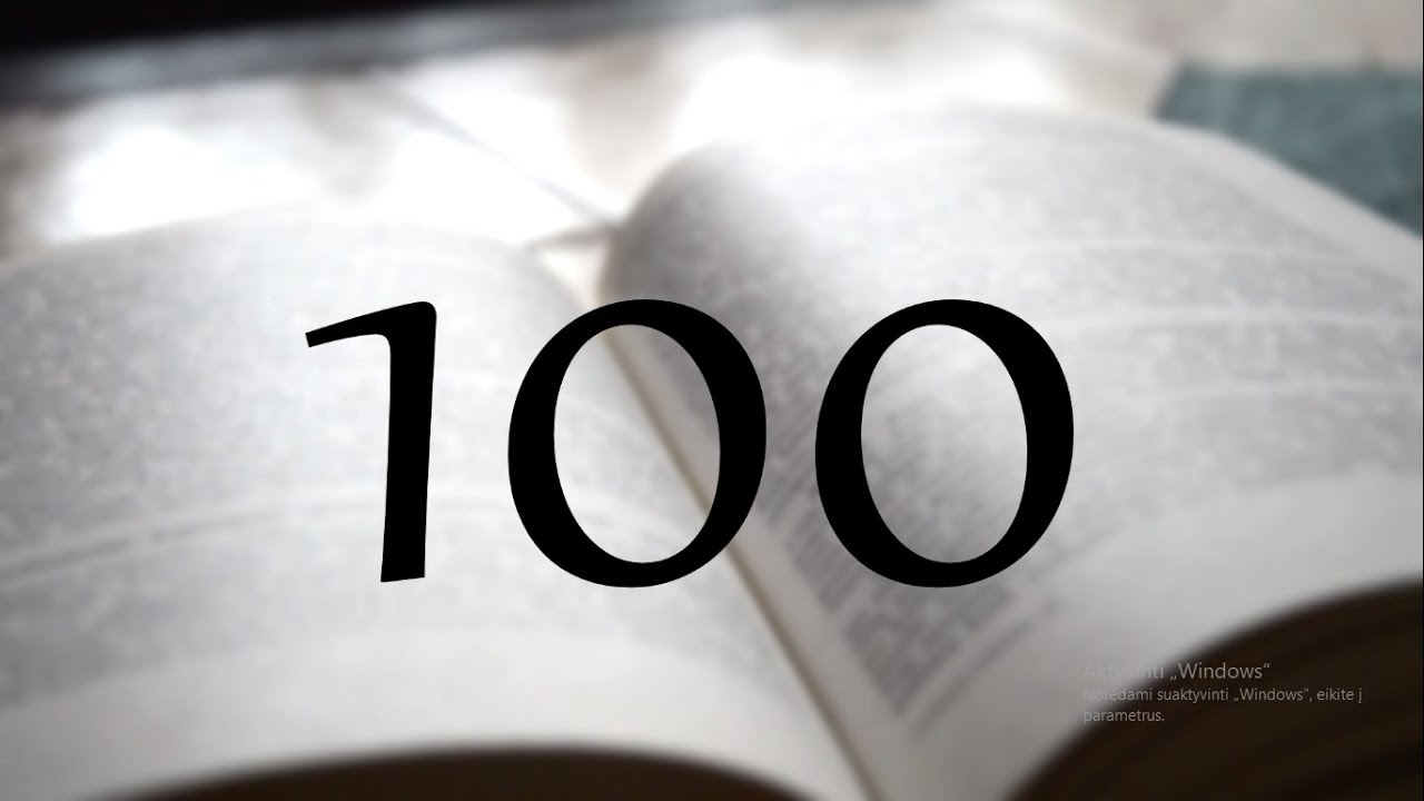 100 gražių žodžių Lietuvai